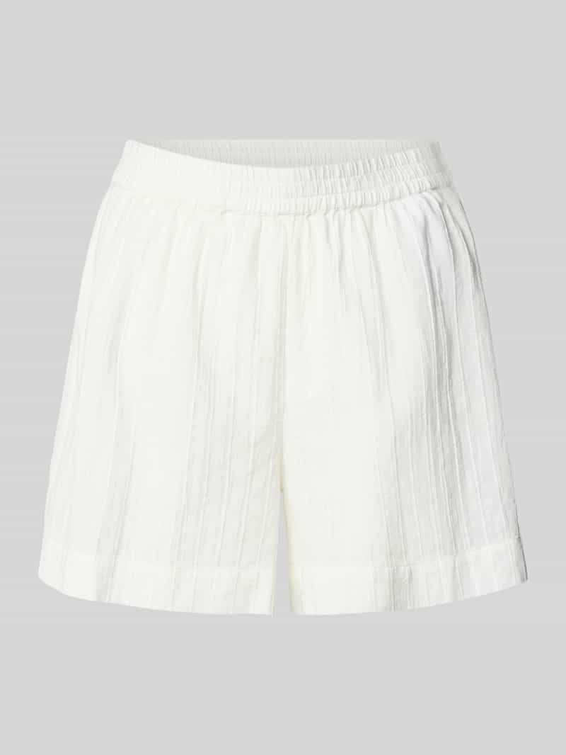 Pieces Regular fit korte broek van puur katoen model 'MUNA