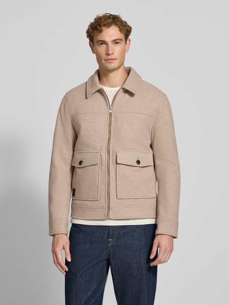 MCNEAL Regular fit jack met viscose