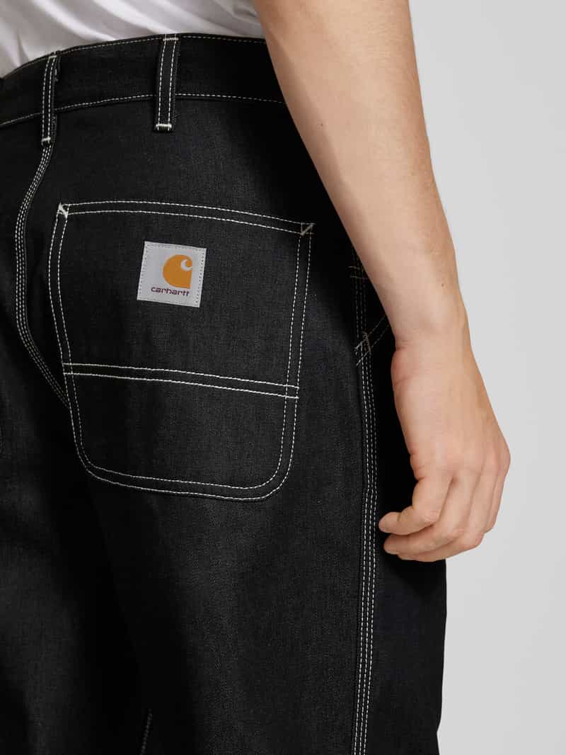 Carhartt Work In Progress Baggy fit jeans met steekzakken model 'SIMPLE PANT'