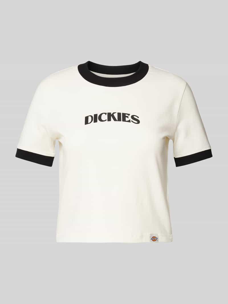 Dickies Kort T-shirt met labelprint