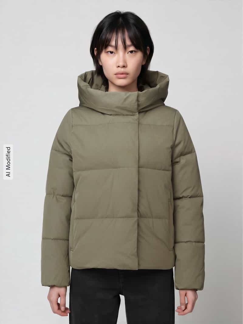 Vero Moda Gewatteerd jack met hoge capuchon model 'STELLA'