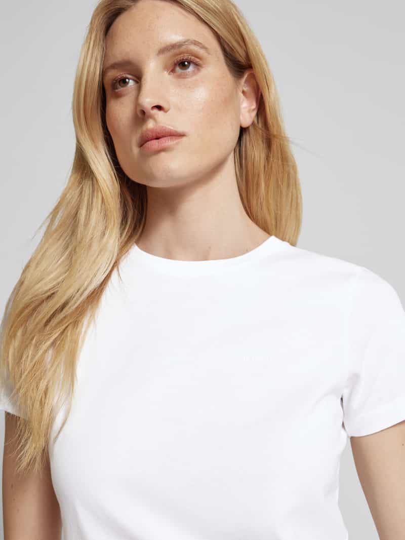 Joop! T-shirt met labeldetail
