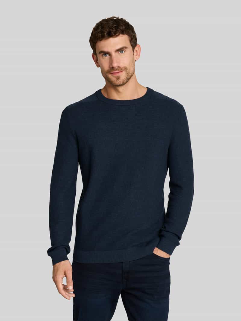 Tom Tailor Pullover met gestructureerde fijngebreide look