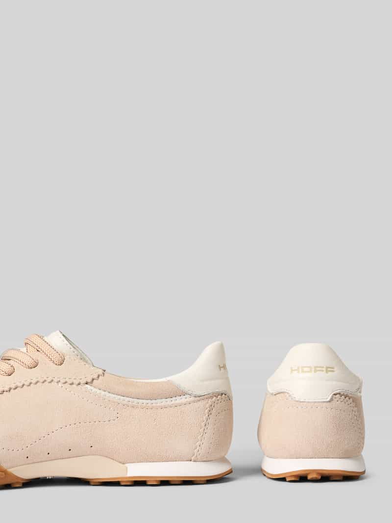 HOFF Sneakers van echt leer met logodetail model 'Bridge'