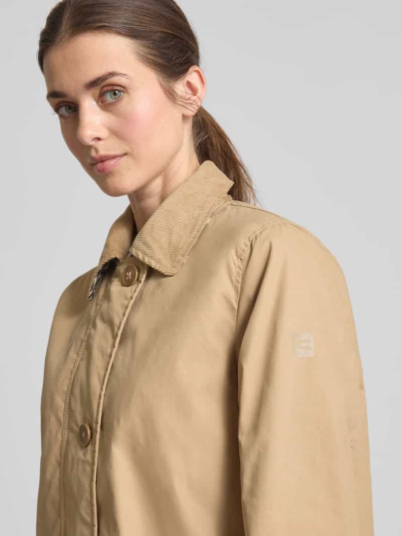 camel active Lange jas met strookzakken