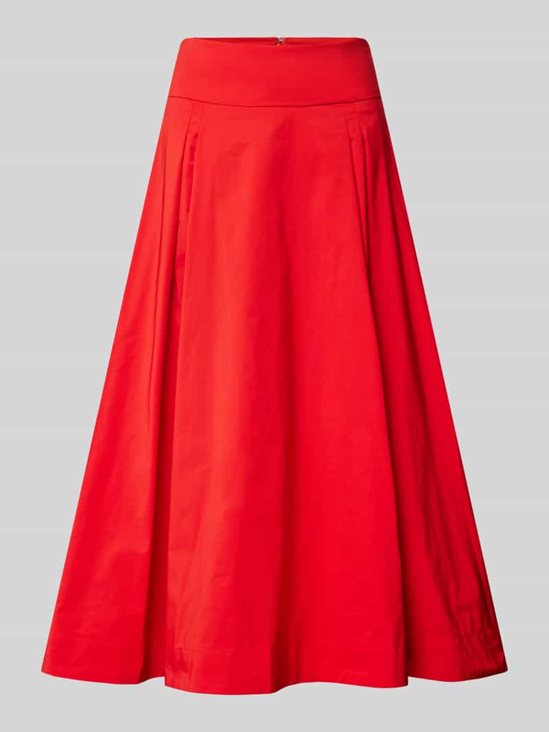 Essentiel Antwerp Midirok met stolpplooien model 'Hosanna'