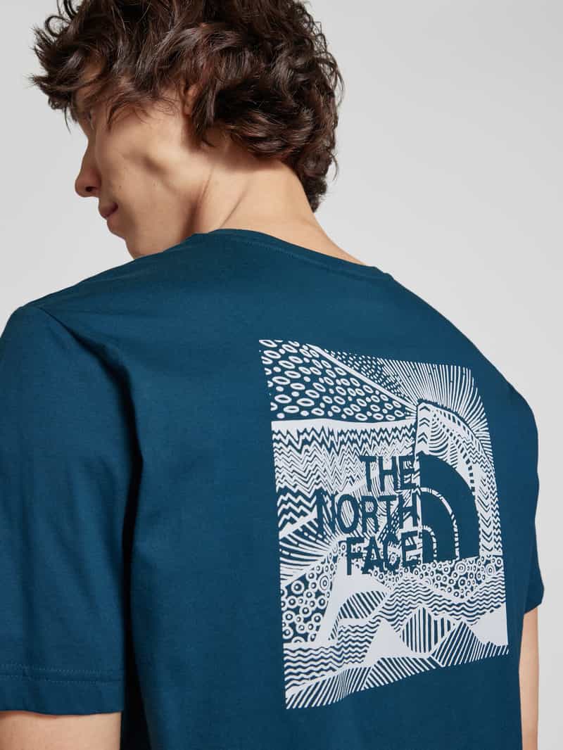The North Face T-shirt met labelprint model 'REDBOX CELEBRATION'