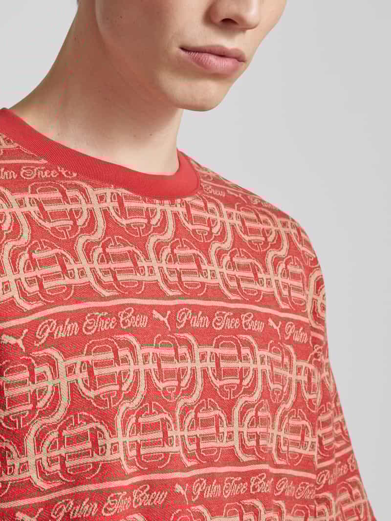PUMA PERFORMANCE T-shirt met all-over motief