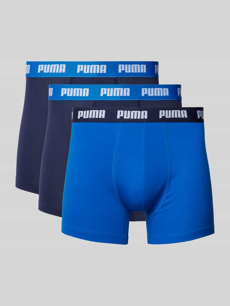 Puma Boxershort met labeldetail in een set van 3 stuks