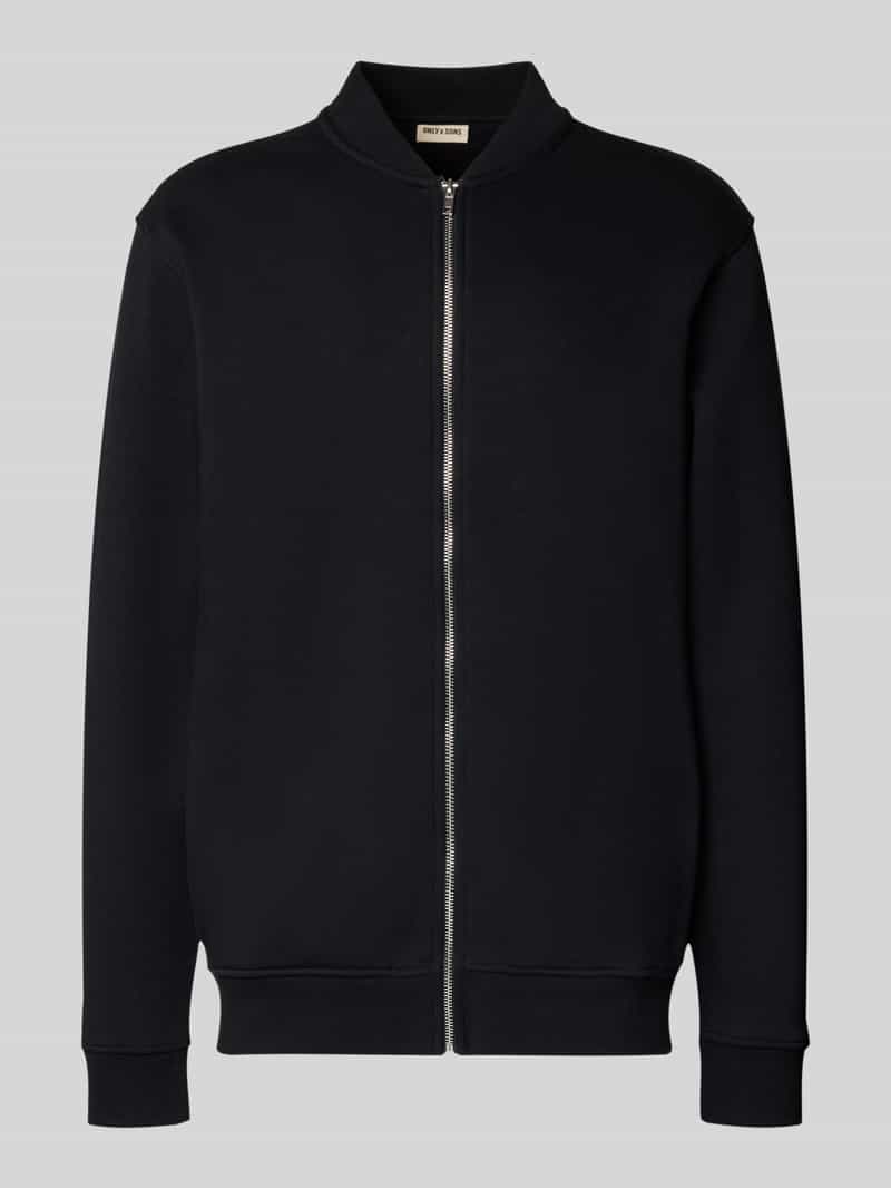 Only & Sons Regular fit sweatjack van katoenmix model 'CERES'