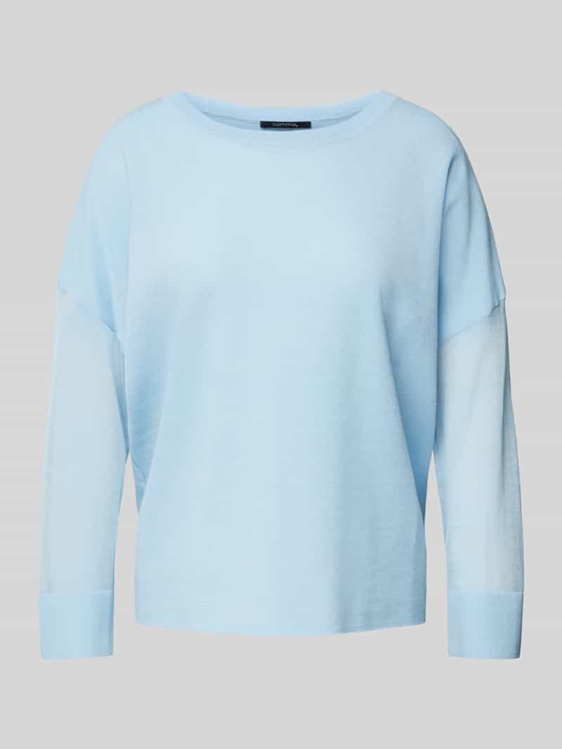 comma Gebreide pullover met 3 4-mouwen