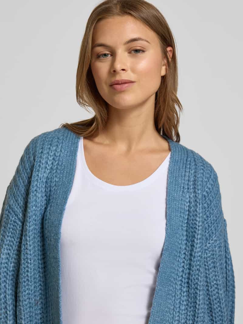 Zero Loose fit grof gebreid jack met wol