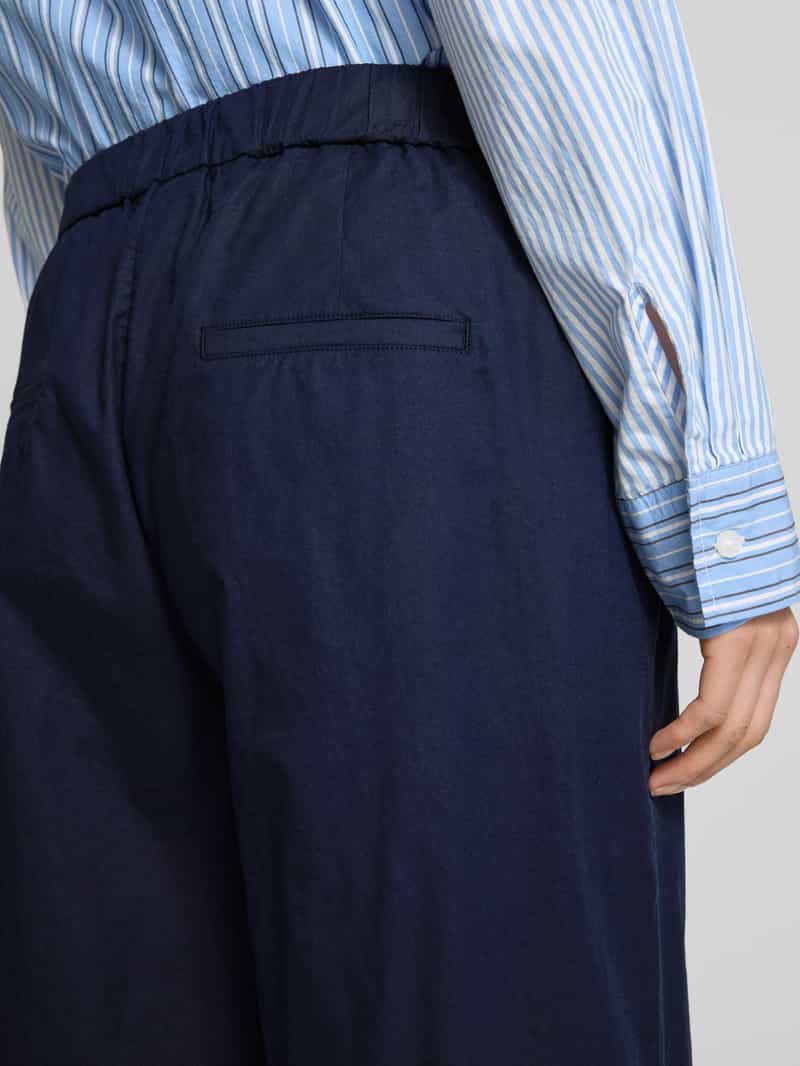 MORE & MORE Stoffen broek met Franse steekzakken