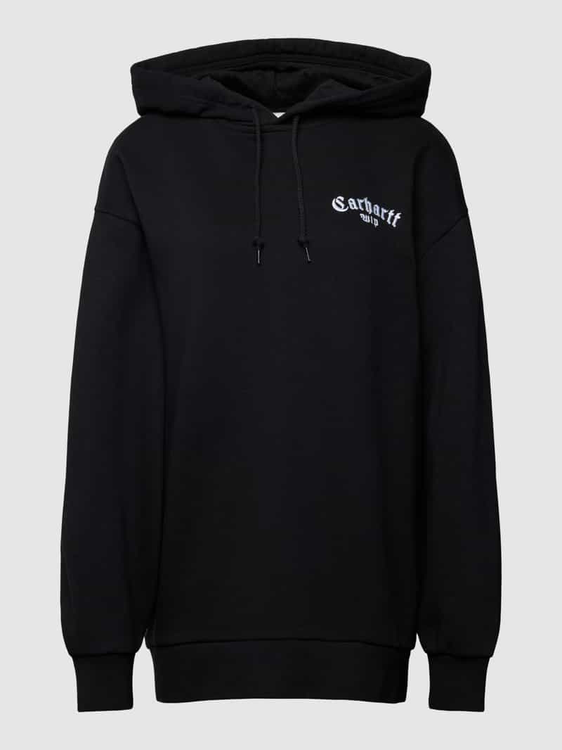 Hoodie met labelstitching, model 'ONYX' Carhartt Work In Progress
