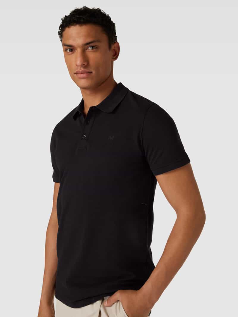 Matinique Poloshirt met labeldetail model 'MApoleo'