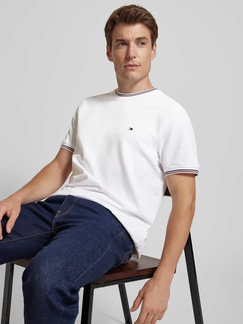Tommy Hilfiger T-shirt met labelstitching