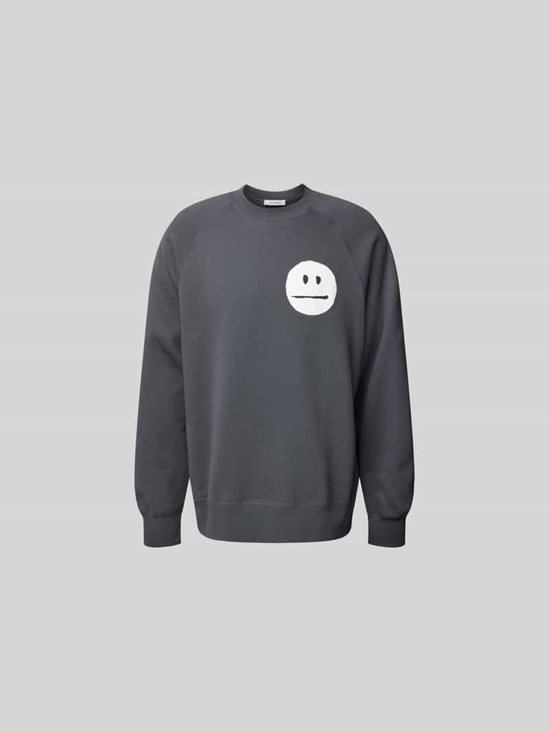 Wood Oversized sweatshirt met raglanmouwen