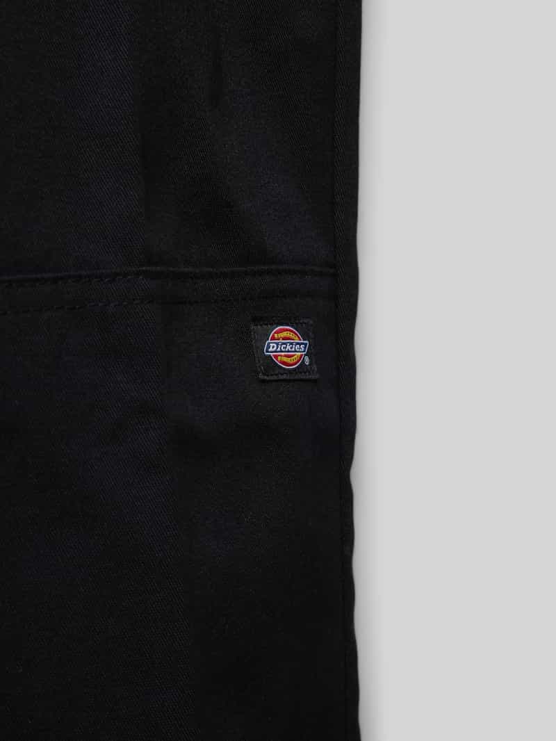 Dickies Stoffen broek met labeldetail