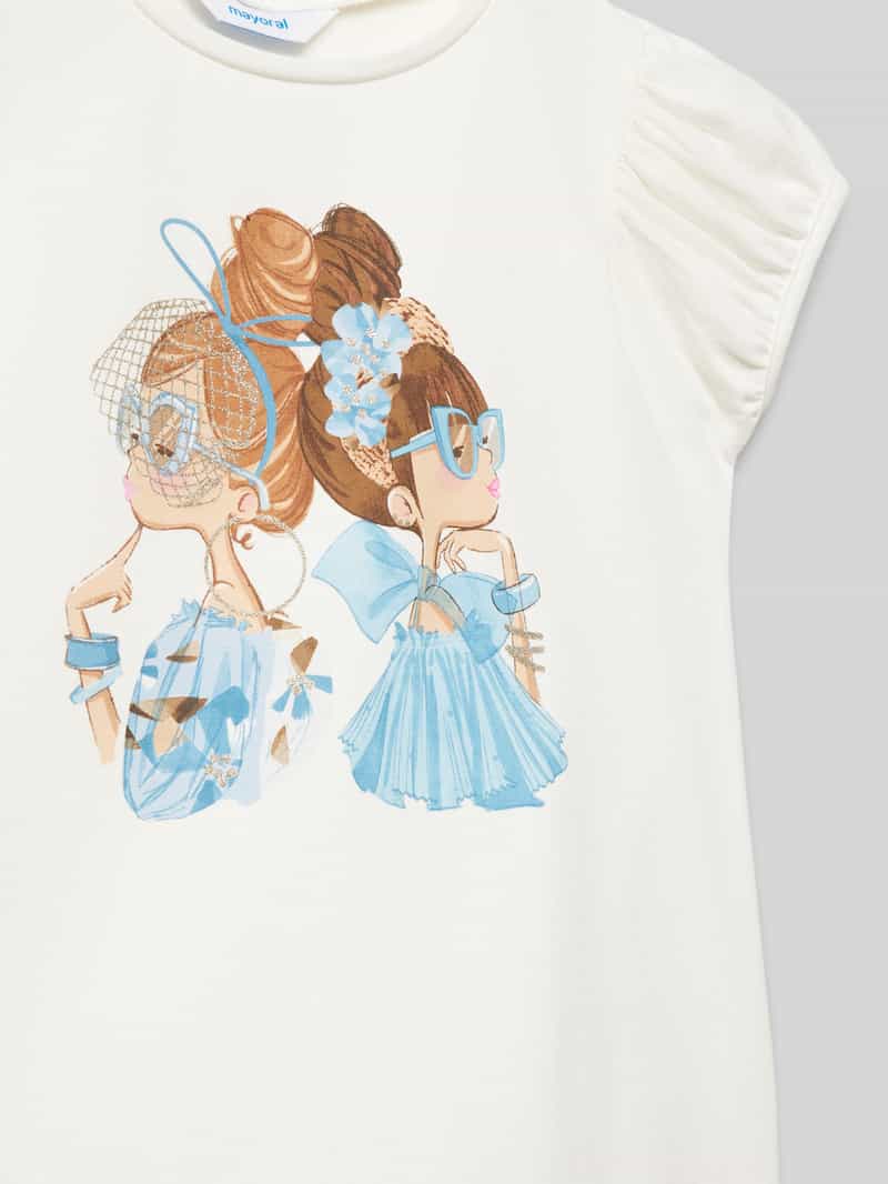 Mayoral T-shirt met motiefprint