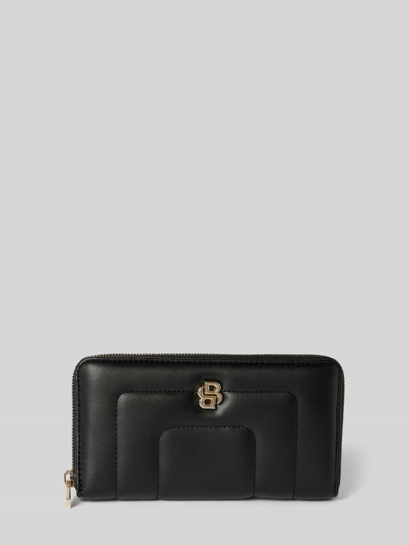 Boss Portemonnee met labeldetail model 'ICON'
