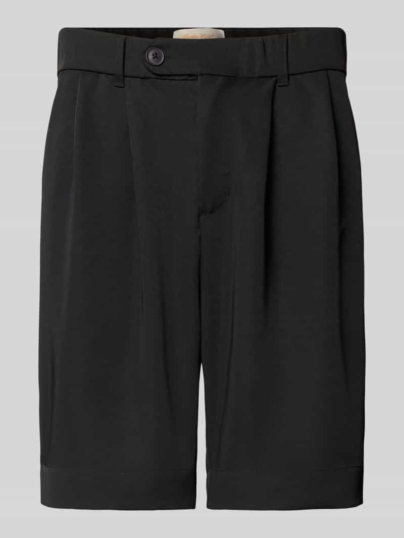 ANOTHER COTTON LAB Regular fit korte broek met bandplooien