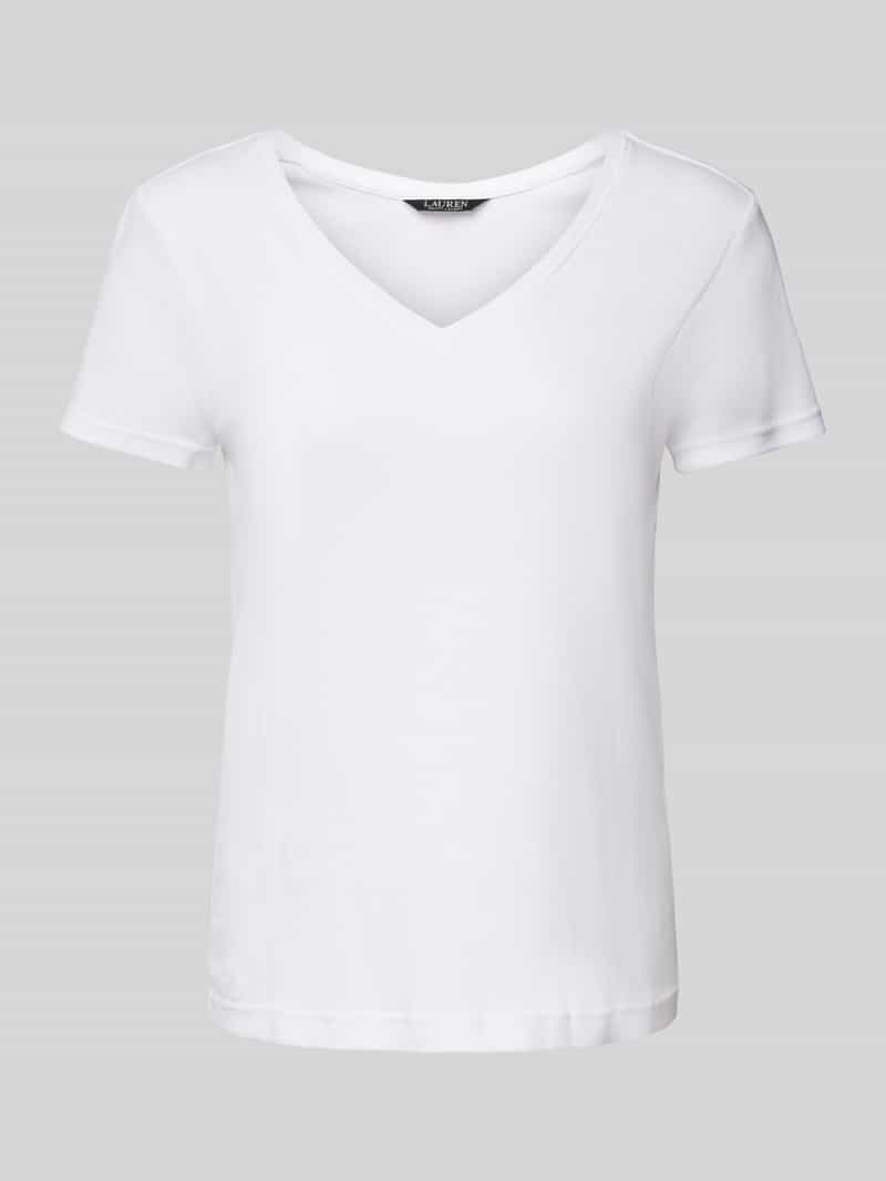 Lauren Ralph Lauren T-shirt met V-hals