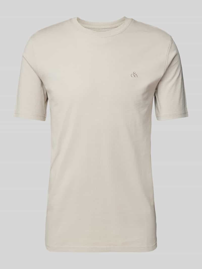 Scotch & Soda Shirt met lange mouwen en labelstitching