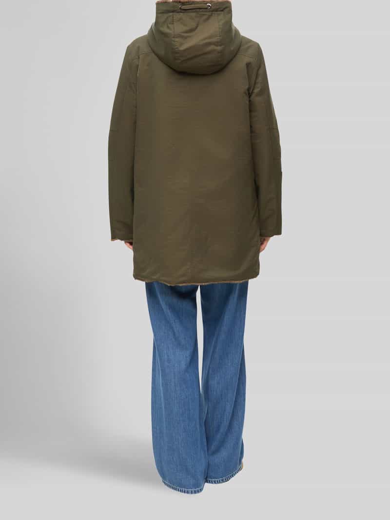 s.Oliver RED LABEL Teddyjack met omkeerbare voering van imitatiebont