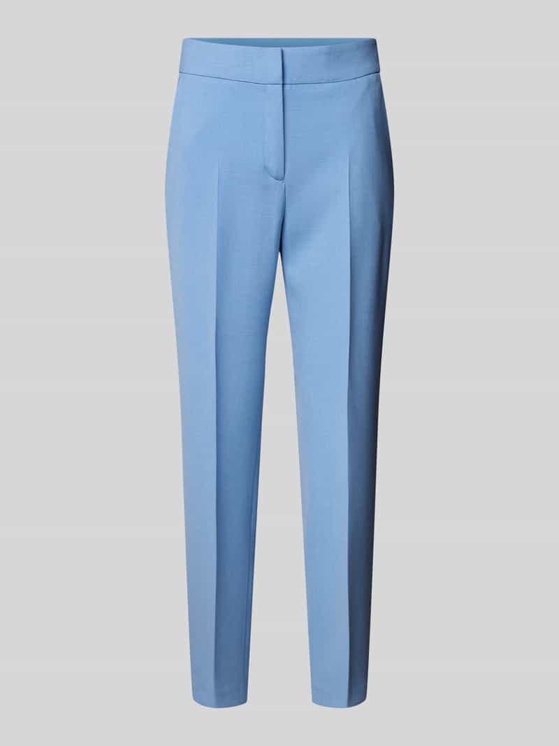 s.Oliver BLACK LABEL Regular fit cigarette pants in viscosemix met elastische tailleband