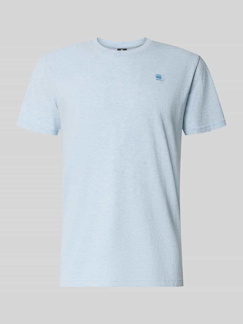 Regular fit t-shirt van puur katoen