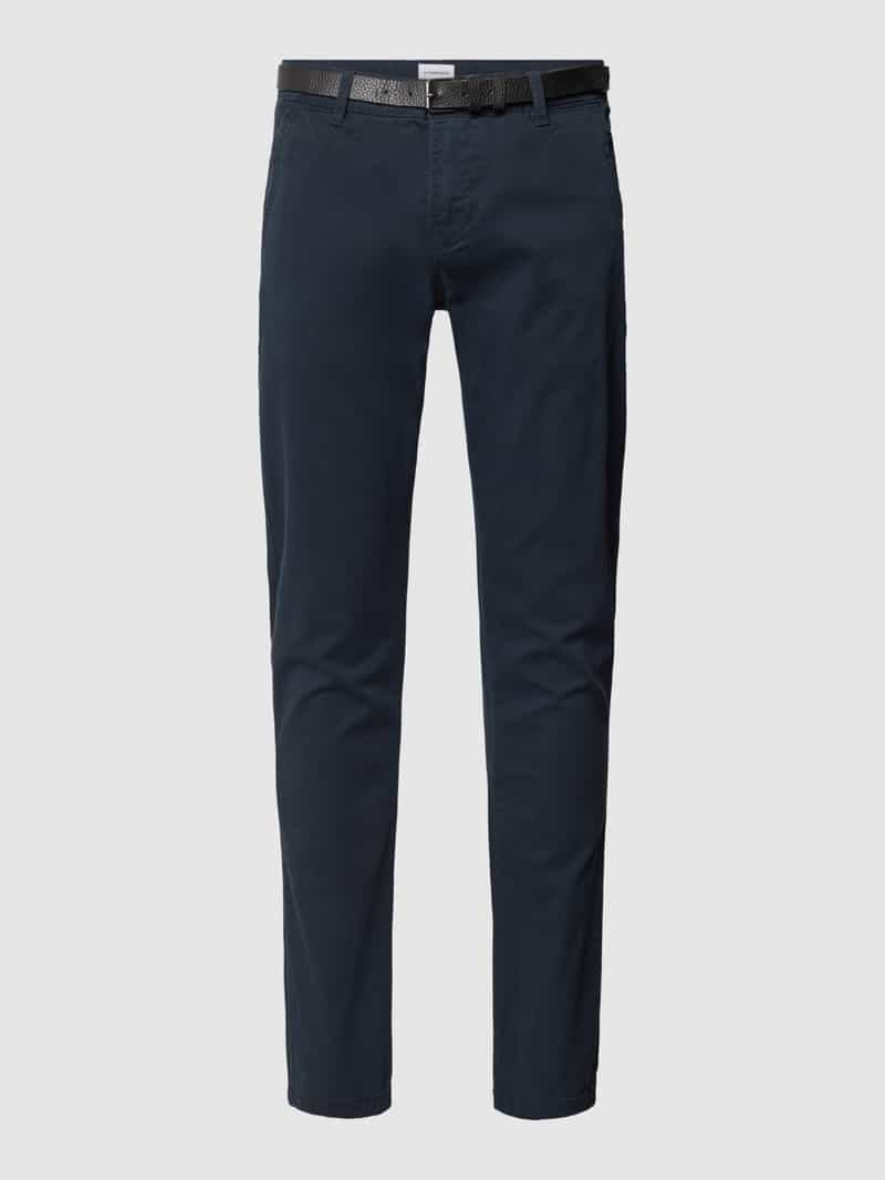 Lindbergh Classic fit chino met achterzakken