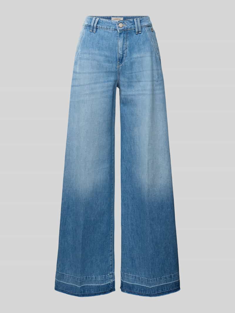 Gang Wide fit jeans met open zoom model 'Mona'