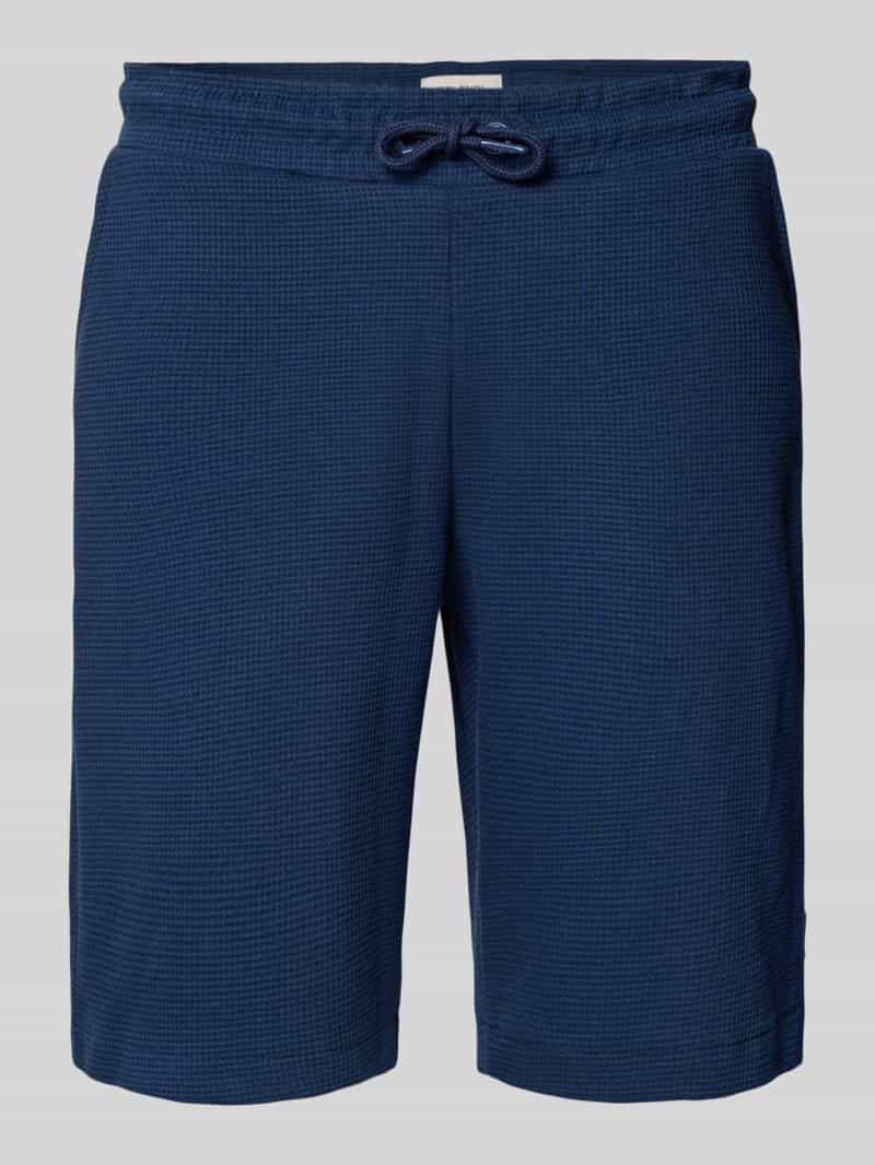 Blend Regular fit sweatshorts met structuurmotief model 'CASPER'