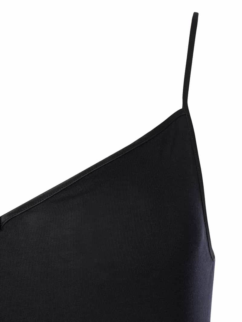 Hanro Onderhemd met spaghettibandjes naadloos model 'Cotton Seamless'