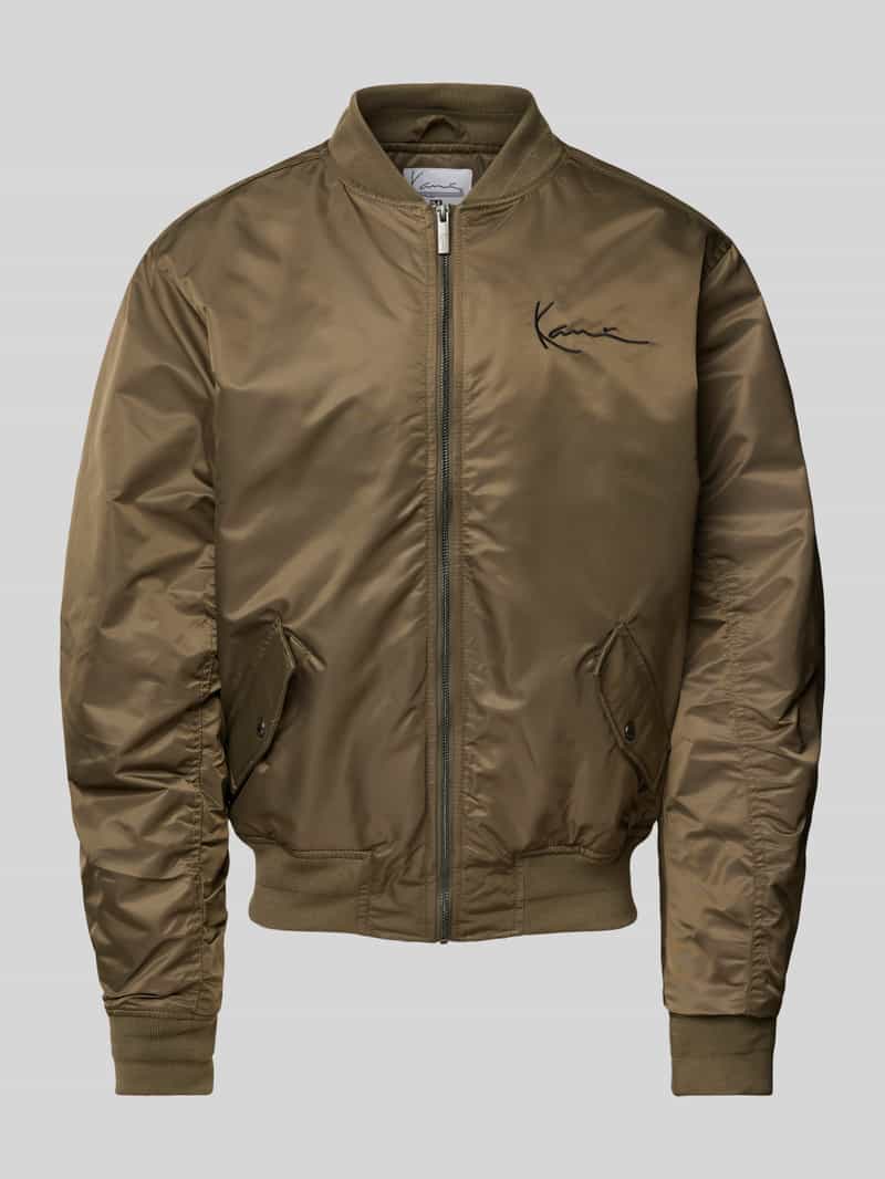 Karl Kani Bomberjack met labelstitching