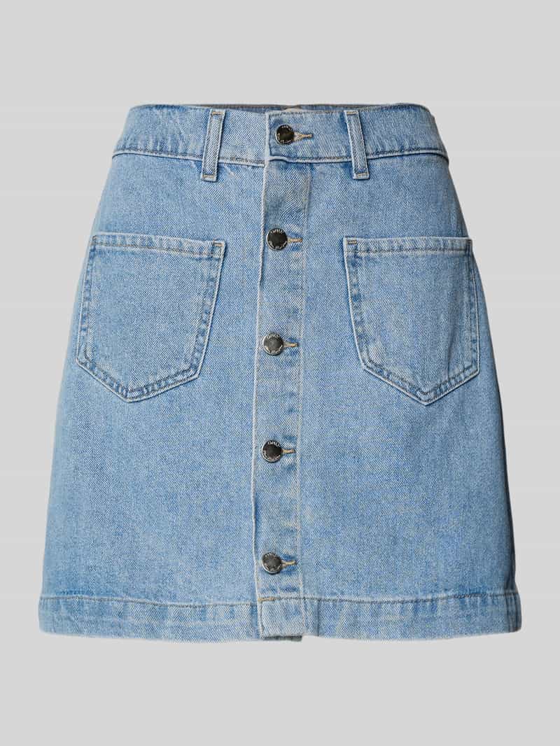 Only Nauwsluitende jeansrok met knoopsluiting model 'AMAZING'