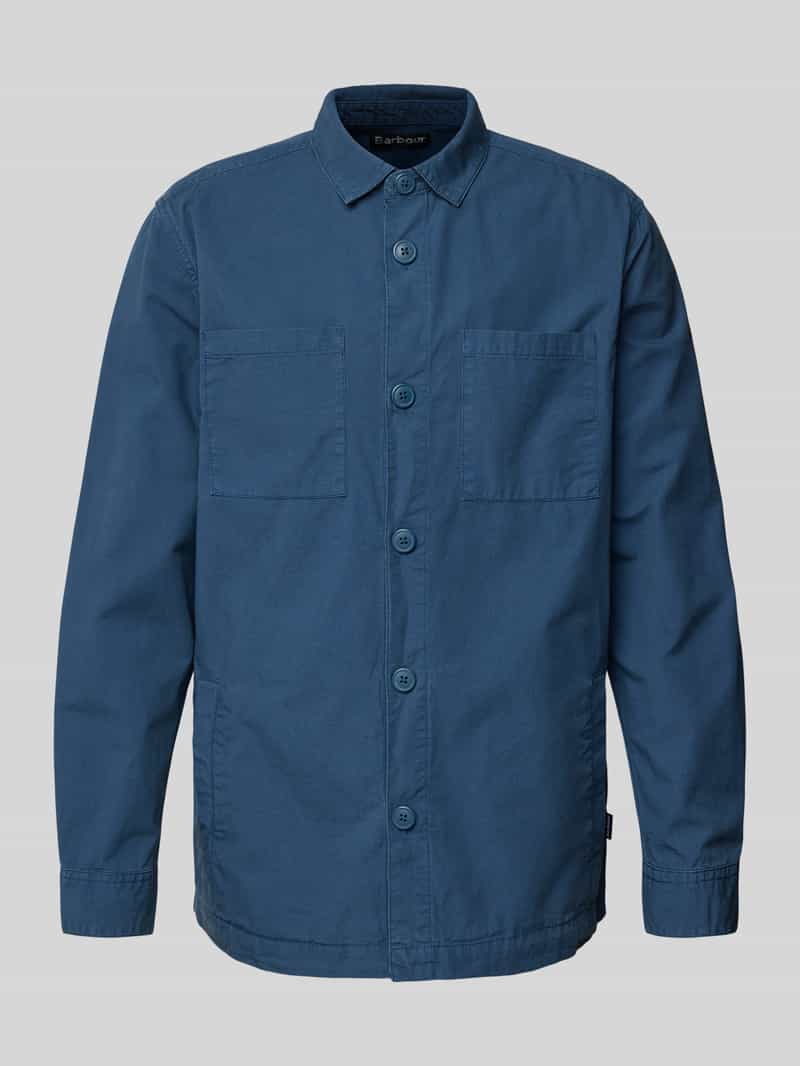 Barbour Slim fit overshirt van puur katoen model 'RICKFELL'