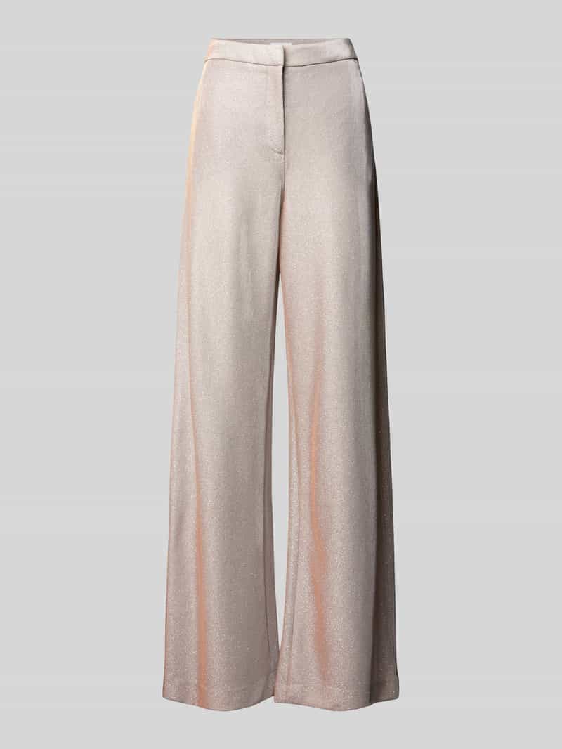 Jake*s Cocktail Wide fit stoffen broek met elastische band