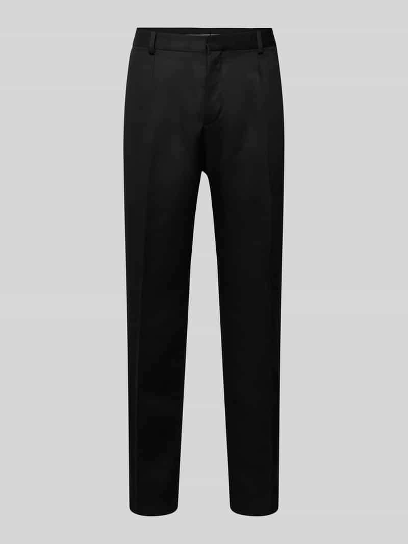 CK Calvin Klein Slim fit stoffen broek met persplooien