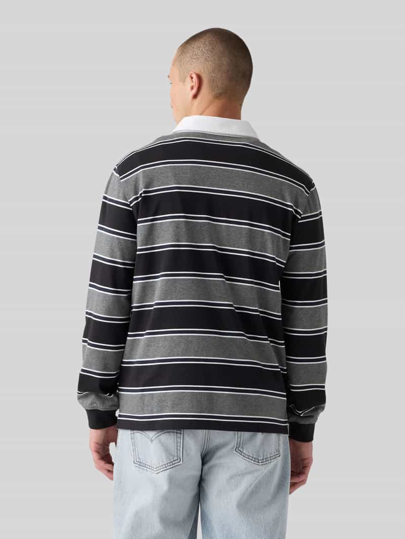 Levi's relaxed fit poloshirt van puur katoen model 'RUGBY BRANCO'