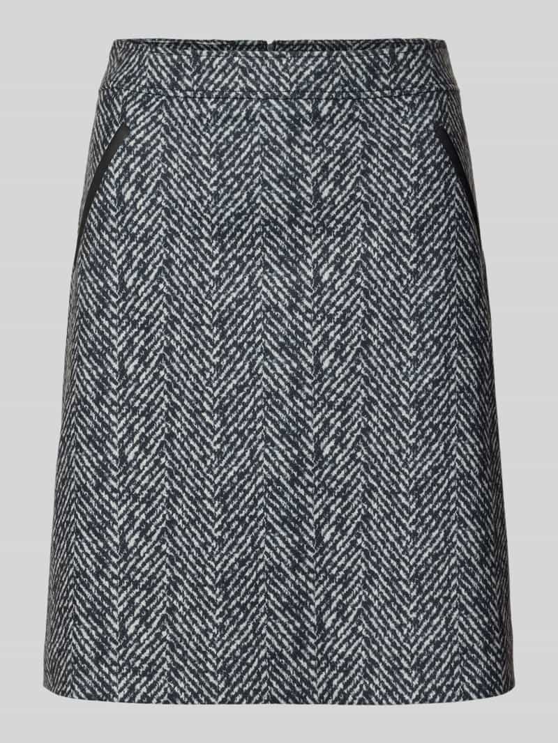 Christian Berg Woman Knielange rok met ritssluiting