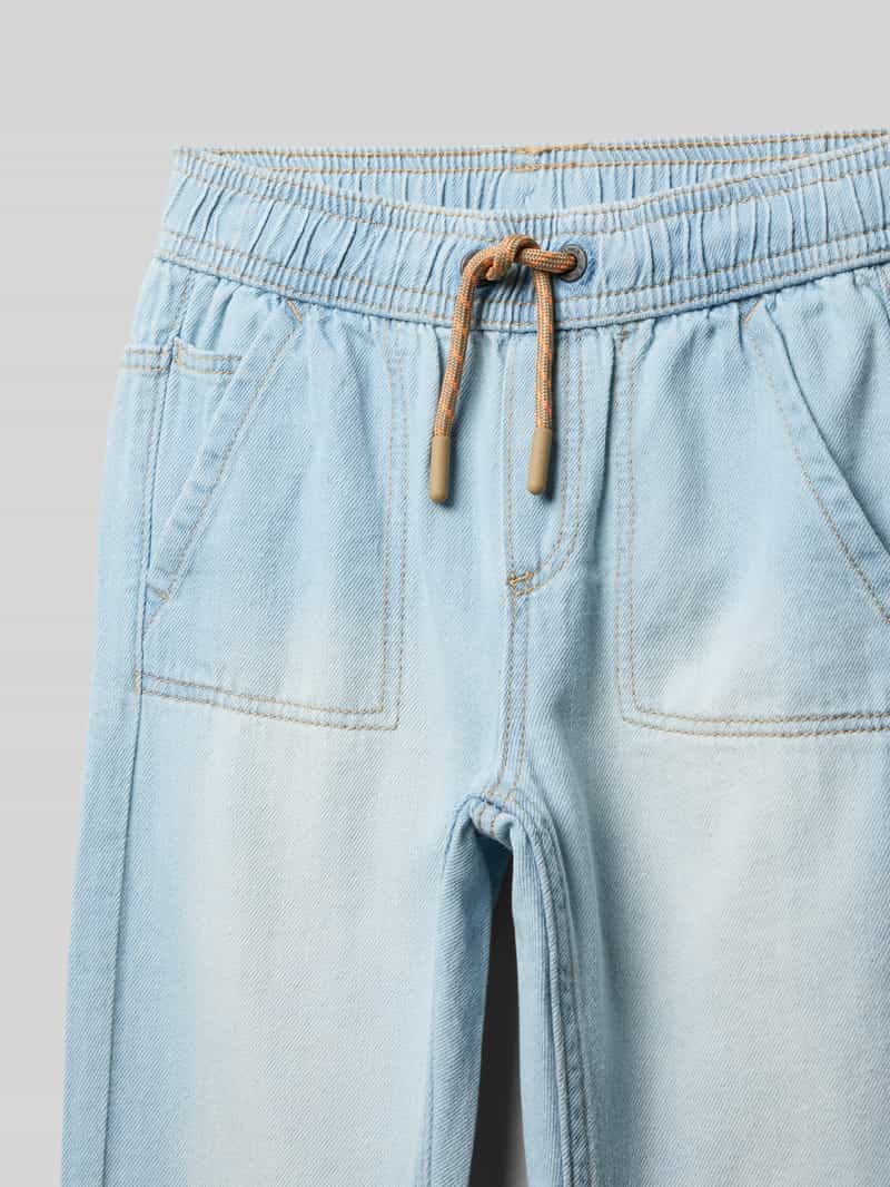 s.Oliver RED LABEL Regular fit jeansjogger van puur katoen model 'PETE'