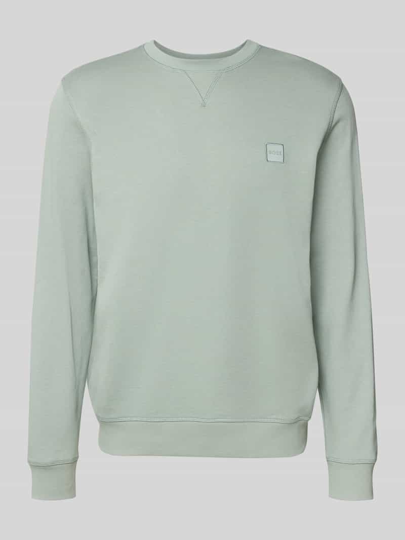 Boss Orange Regular fit sweatshirt van puur katoen model 'WESTART'