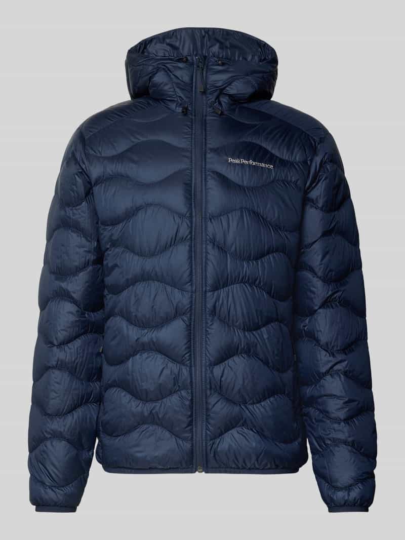 Peak Performance Gewatteerd jack met labelstitching