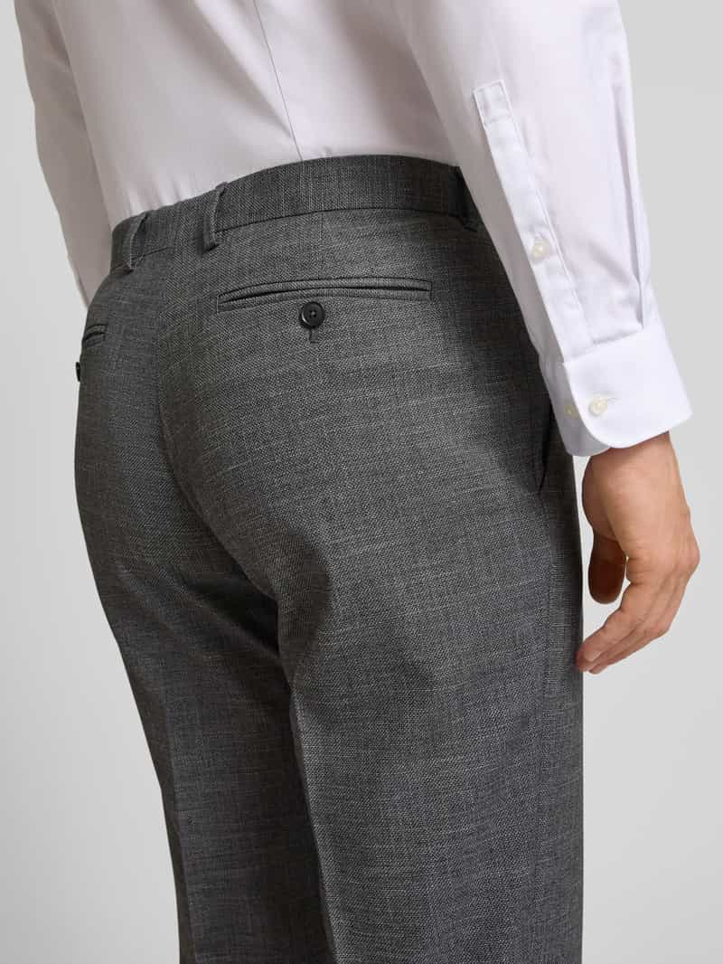 Christian Berg Men Chino met bandplooien
