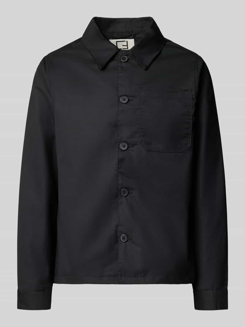 casual friday Regular fit overhemdjack met viscose model 'Marco'