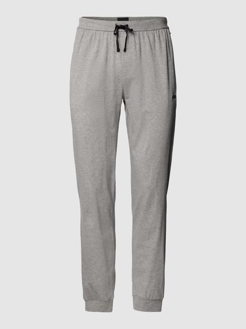 BOSS Sweatbroek Mix&Match Pants met  print op de trekkoord