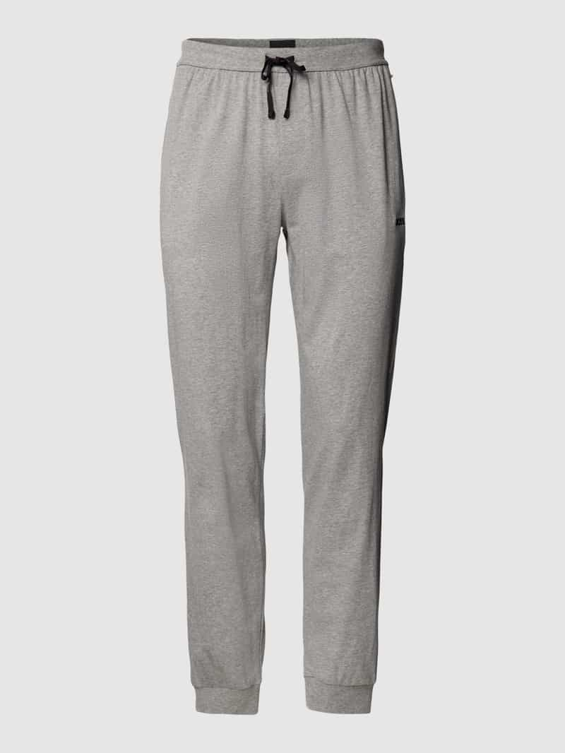 Boss Sweatpants met labelstitching model 'Mix&Match'