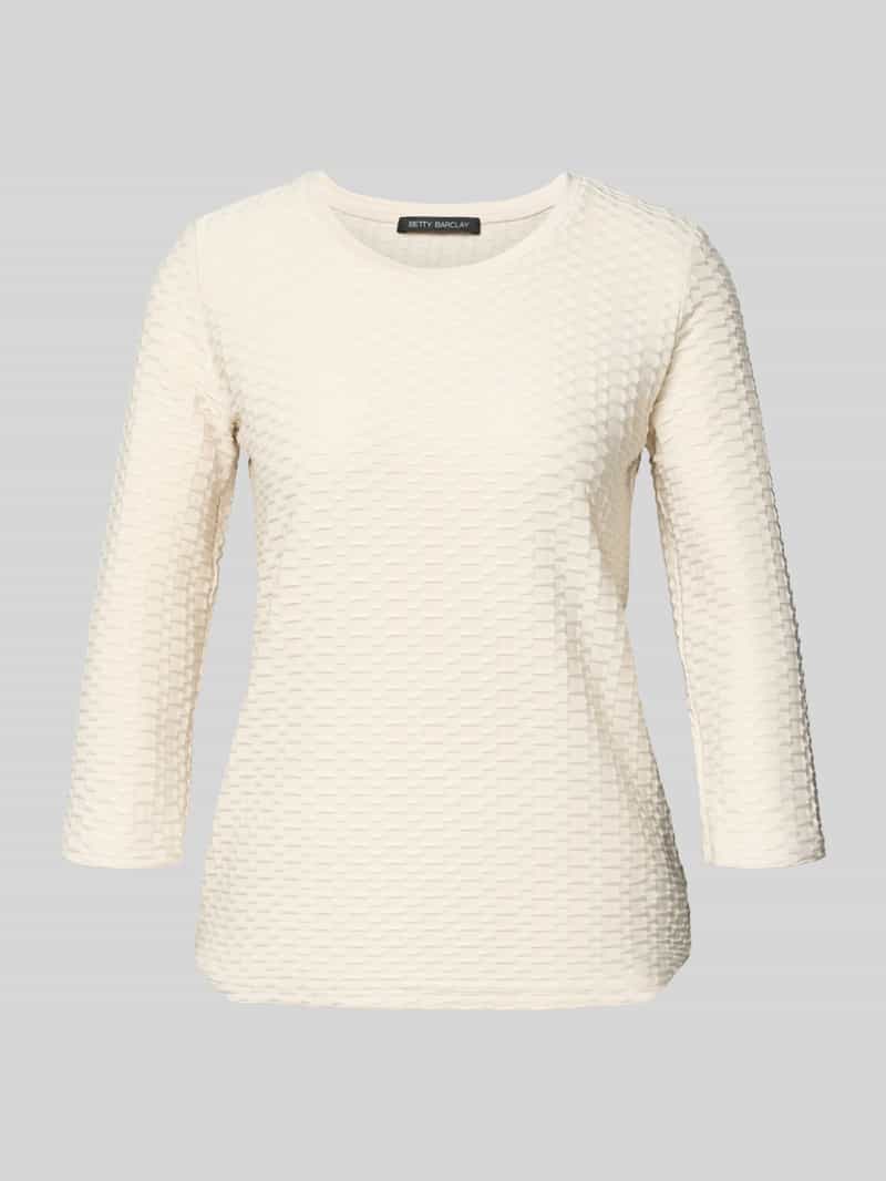 Betty Barclay Shirt met lange mouwen en structuurmotief