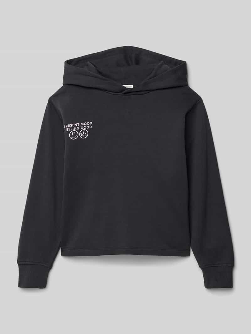 Tom Tailor Boxy fit hoodie van puur katoen